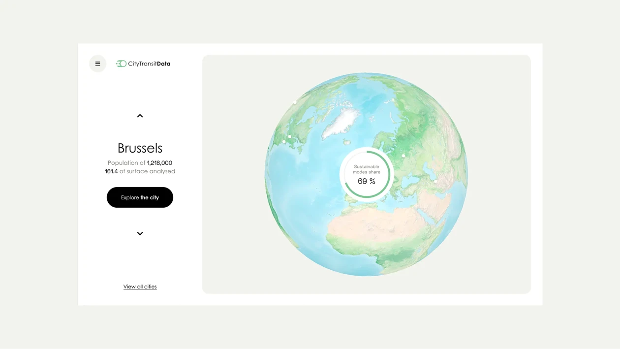 Exemple du site Citytransit