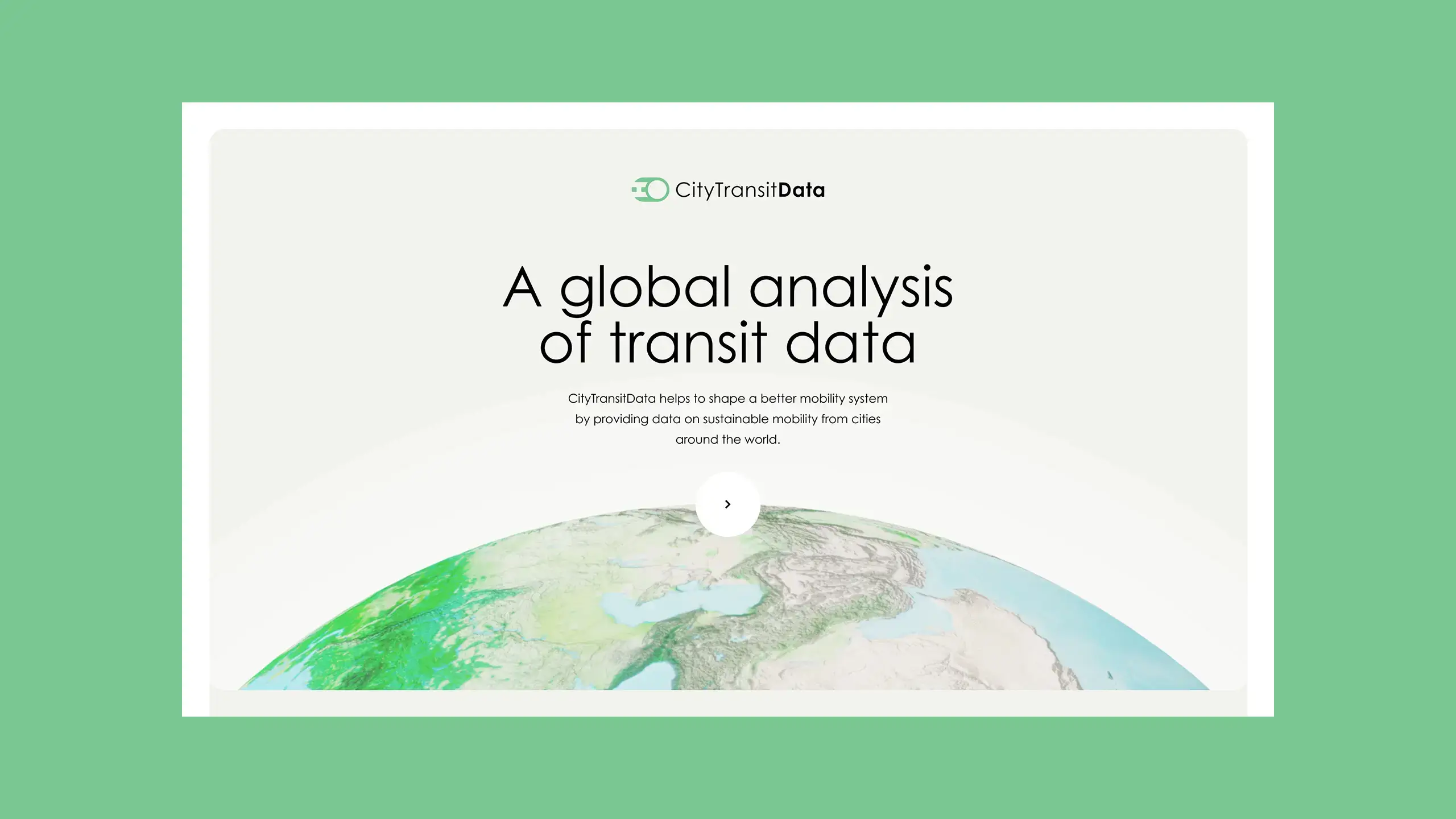 Image représentative du projet CityTransit Data